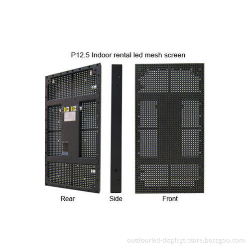 High Definition P10.4 Flexible Indoor Led Display For Concerts 1r1g1b 9246dots/m2